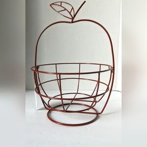 Target Bullseye Playground Apple Basket Centerpiece Fruit Bowl Kitchen Decor